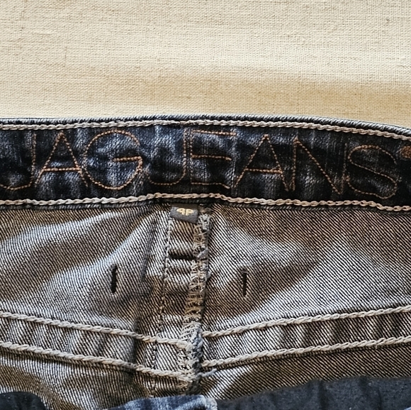 Jag Jeans Mid Rise Straight Leg Embroidered Back Pocket Jeans Size 4P - Picture 14 of 15